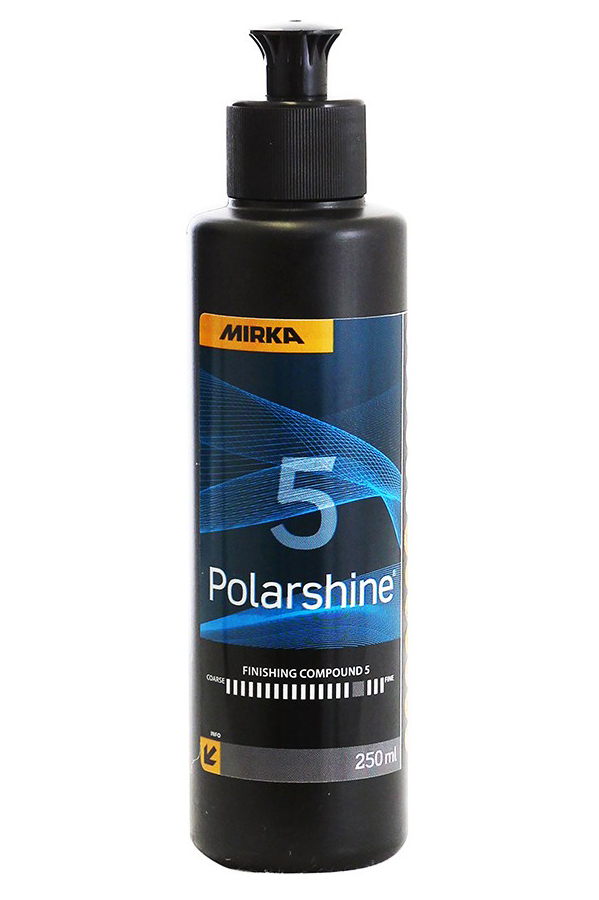 17.polarshine 5 250ml - Полировальная паста Mirka Polarshine 5, 250 мл