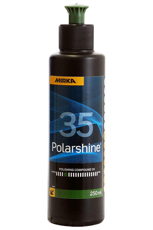 22.polarshine 35 250ml - Полировальная паста Mirka Polarshine 35, 250 мл